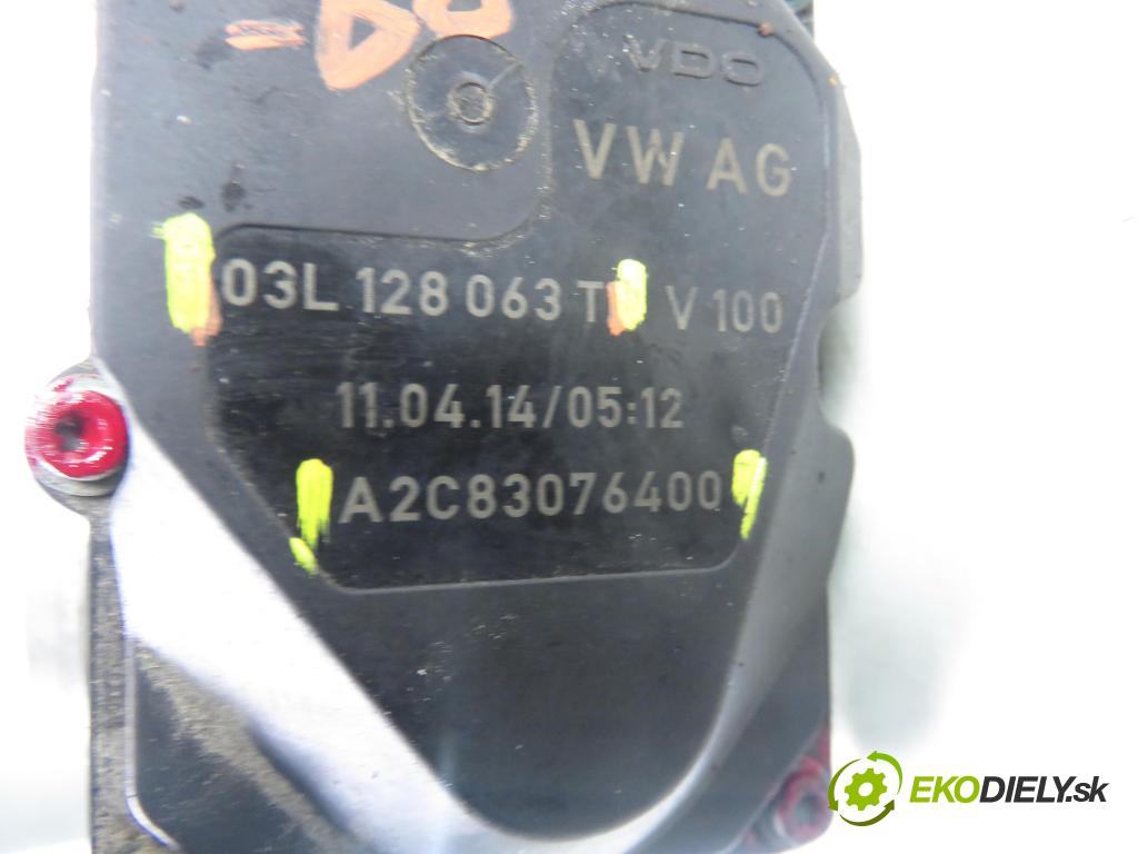 VW TIGUAN (5N_) SUV 2014 130,00 2.0 TDI 4motion - CFGC 1968,00 Škrtiaca klapka 03L128063T ; A2C83076400 (Škrtiaca klapka)