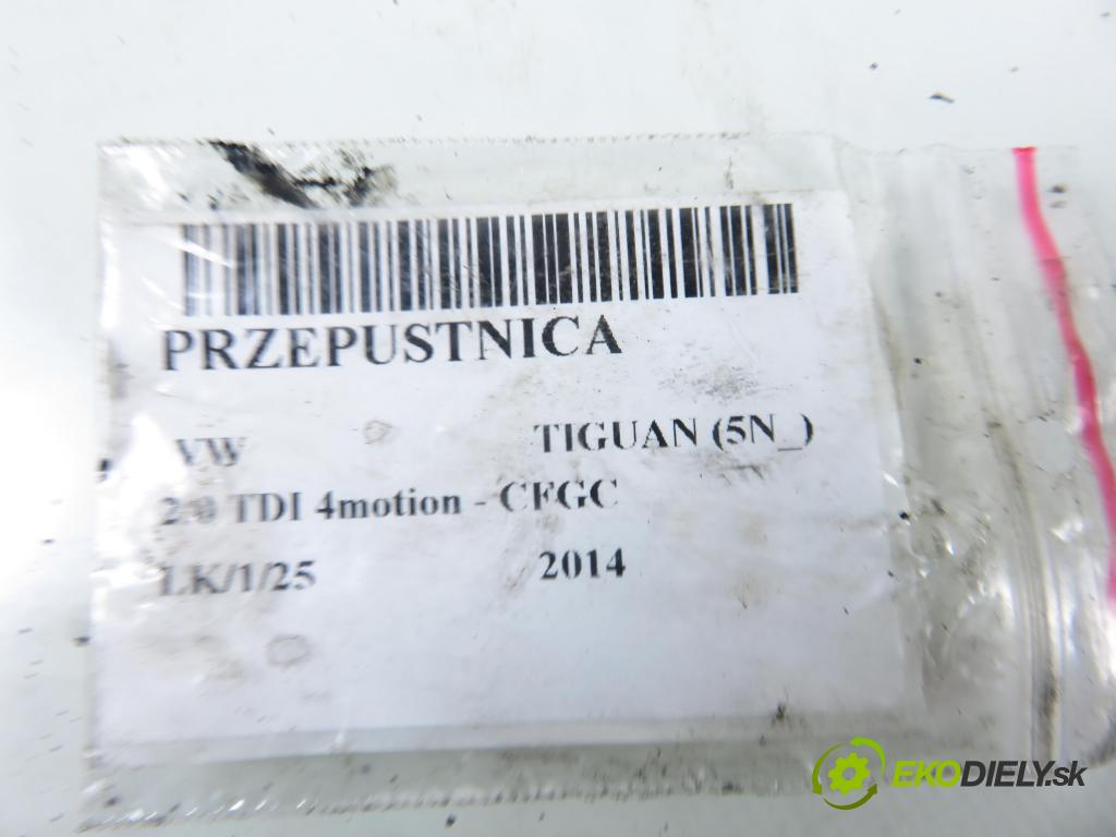 VW TIGUAN (5N_) SUV 2014 130,00 2.0 TDI 4motion - CFGC 1968,00 Škrtiaca klapka 03L128063T ; A2C83076400 (Škrtiaca klapka)