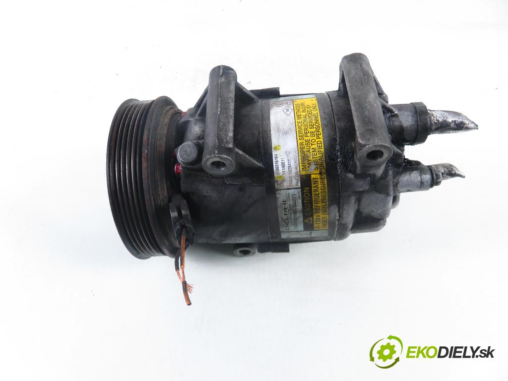 RENAULT MEGANE II (BM0/1_, CM0/1_) HB 2004 0,00 1.5 dCi - K9K 728 1461,00 KOMPRESOR: klimatizace 8200316164 (Kompresor klimatizace)