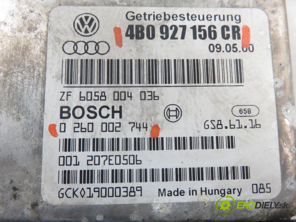 AUDI A6 Avant (4B5, C5) KOMBI 2001 220,00 4.2 quattro - ASG 4172,00 Riadiaca jednotka prevodovky 0260002744 ; 4B0927156CR