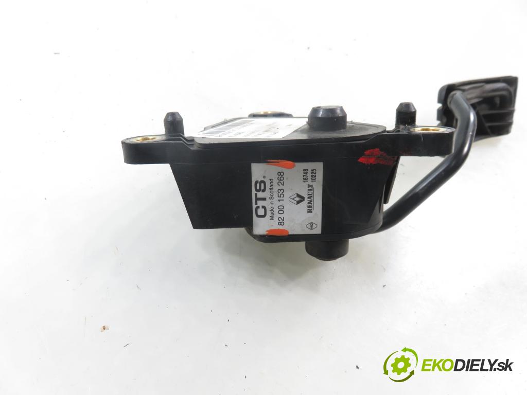 RENAULT MEGANE II (BM0/1_, CM0/1_) HB 2004 0,00 1.5 dCi - K9K 728 1461,00 Potenciometer plynu 8200153268 (Potenciometer plynového pedálu)