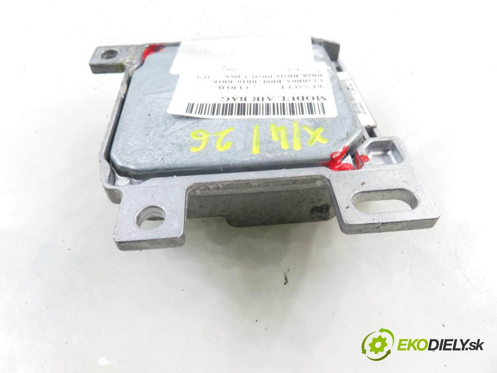 RENAULT CLIO II (BB_, CB_) HB 2003 43,00 1.2 8V 58 - D7F 726 1149,00 MODUL air BAG 0285001537 ; 8200277317