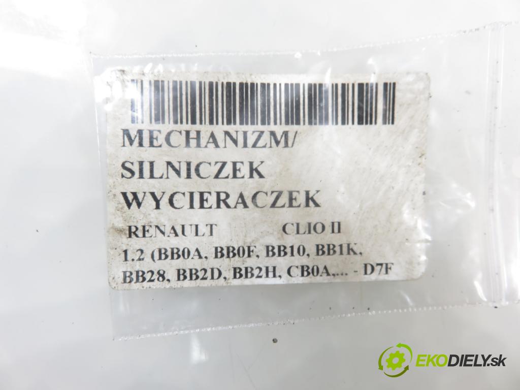 RENAULT CLIO II (BB_, CB_) HB 2003 43,00 1.2 8V 58 - D7F 726 1149,00 Motorček stieračov 53562802