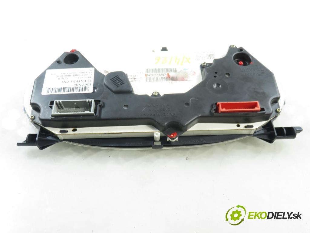 RENAULT CLIO II (BB_, CB_) HB 2003 43,00 1.2 8V 58 - D7F 726 1149,00 Prístrojovka elektrický 8200332247
