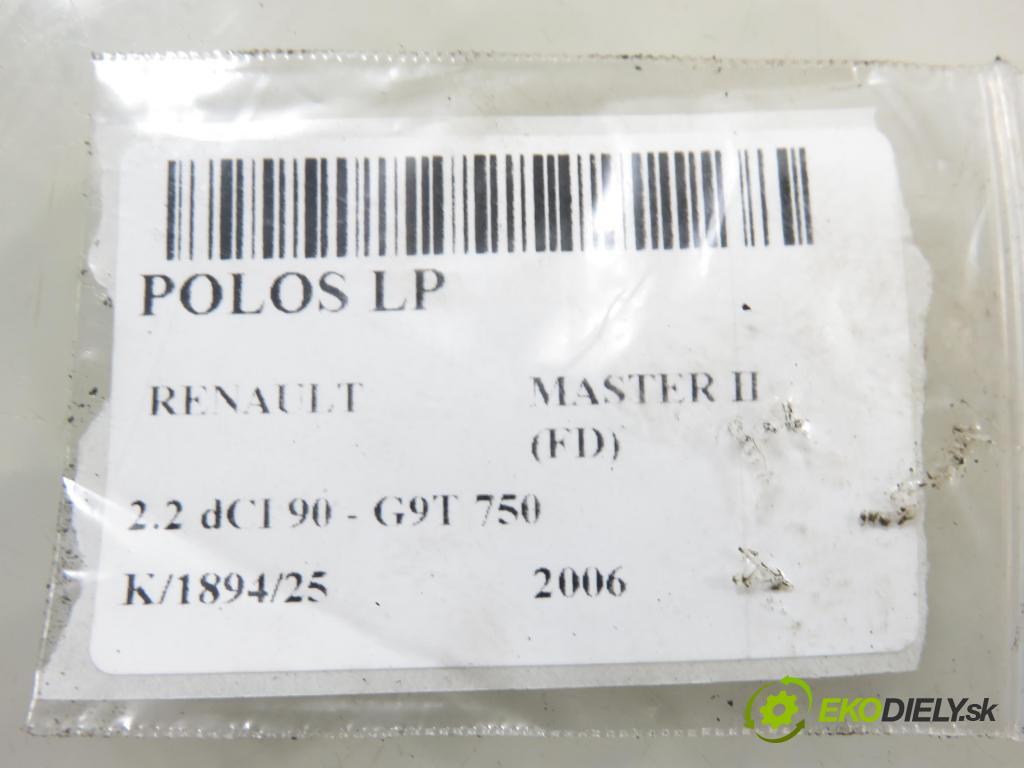 RENAULT MASTER II Skrzynia (FD) FURGON 2006 66,00 2.2 dCI 90 - G9T 750 2188,00 Poloos LP