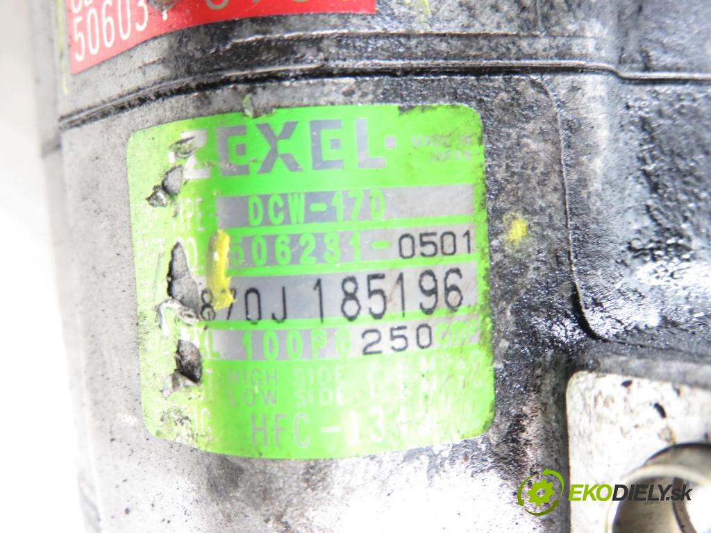 VW PASSAT B5 (3B2) SEDAN 1998 81,00 1.9 TDI 110 - AFN 1896,00 KOMPRESOR: klimatizace 8D0260805D ; 5062310501 ; 560310781 (Kompresor klimatizace)