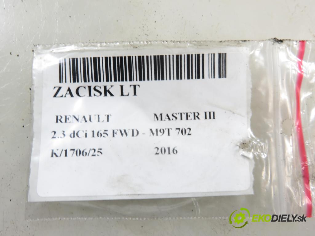 RENAULT MASTER III Platforma / podwozie (EV, HV, UV) KABINA/PLATFORMA 2016 120,00 2.3 dCi 165 FWD - M9T 702 2298,00 Brzdič strmeň LT