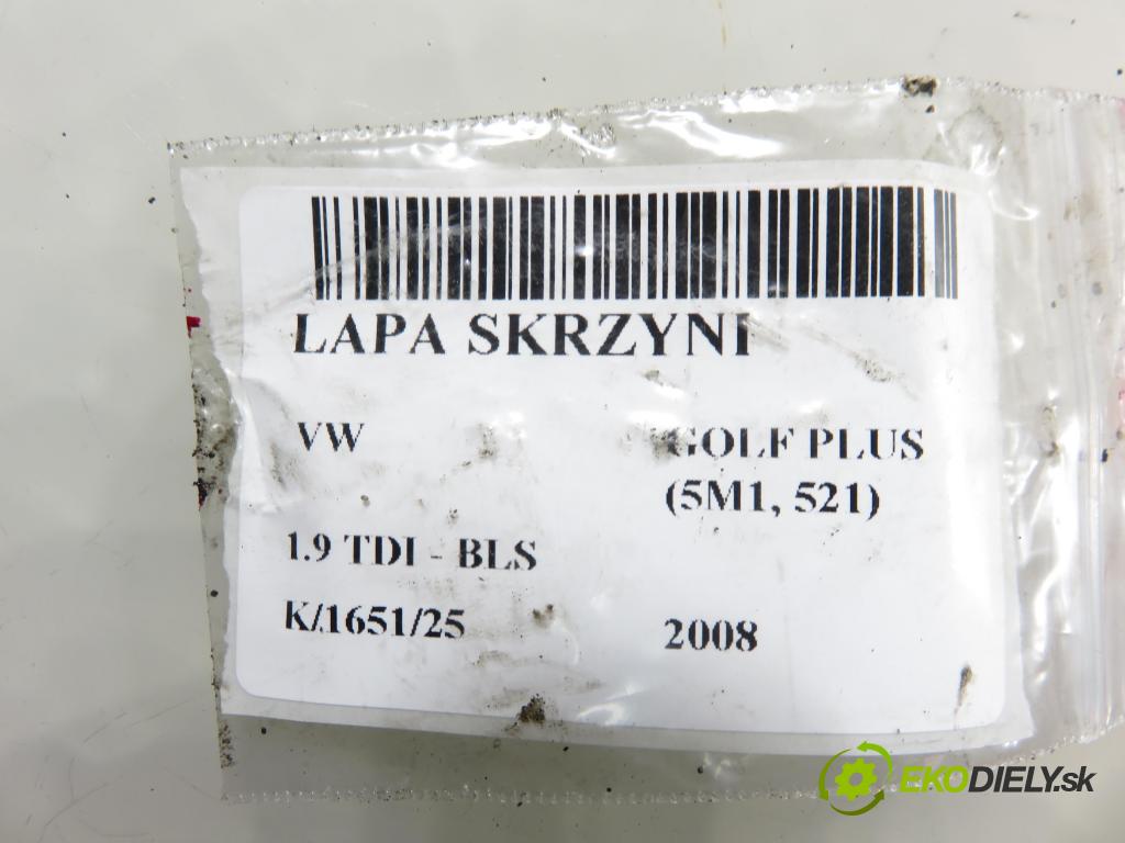 VW GOLF PLUS (5M1, 521) HB 2008 77,00 1.9 TDI - BLS 1896,00 Uchytenie prevodovky 1K0199117AP