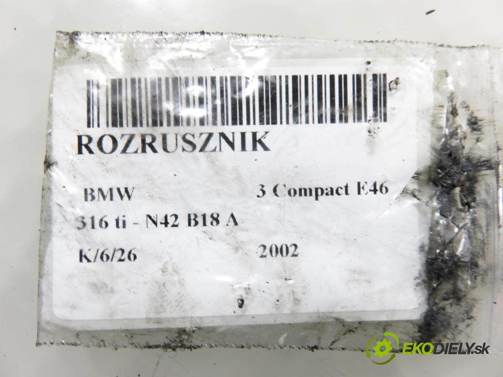 BMW 3 Compact (E46) HB 2002 85,00 1.8 316 ti 115 - N42 B18 A 1796,00 Štartér 7505979 ; 0001108196 (Štartér)