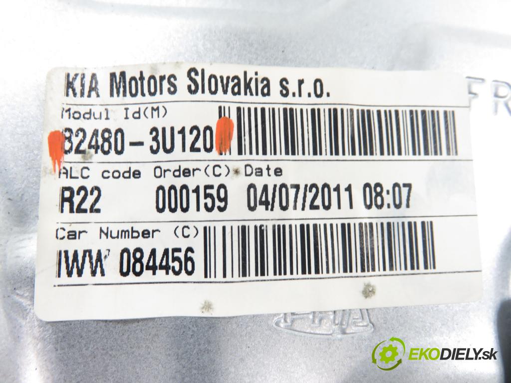 KIA SPORTAGE (SL) SUV 2011 100,00 2.0 CRDi AWD 136 - D4HA 1995,00 Mechanizmus okien 402390B ; 824803U120