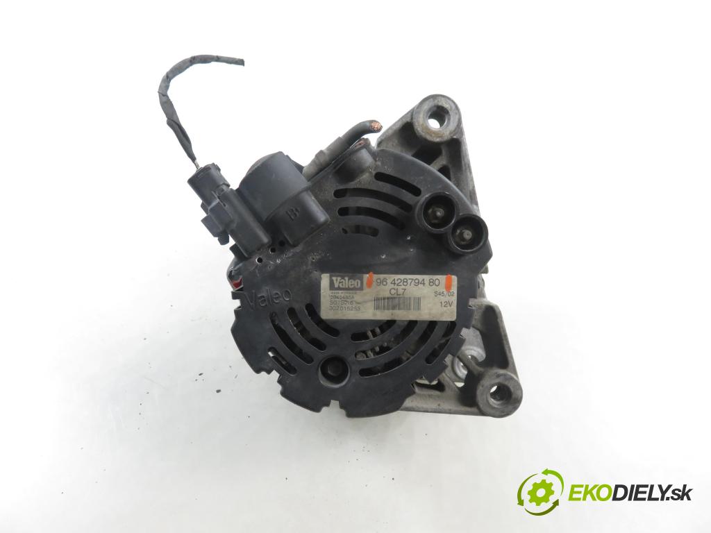 CITROEN C3 I (FC_) HB 2002 54,00 1.4 i - KFV (TU3JP) 1360,00 Alternátor 9642879480 (Alternátor)