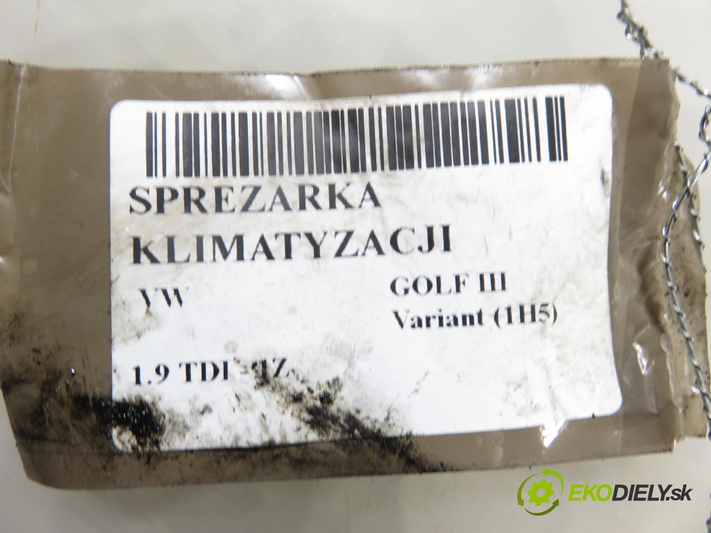VW GOLF III Variant (1H5) KOMBI 1997 66,00 1.9 TDI - 1Z 1896,00 KOMPRESOR: klimatizace 1H0820803D (Kompresor klimatizace)