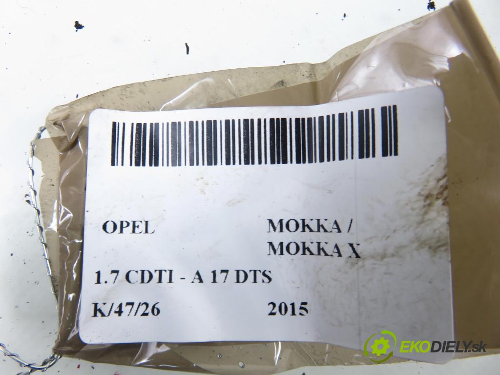 OPEL MOKKA / MOKKA X CROSSOVER 2015 96,00 1.7 CDTI - A 17 DTS 1686,00 chladič oleja 95152162