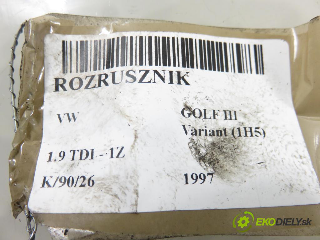 VW GOLF III Variant (1H5) KOMBI 1997 66,00 1.9 TDI - 1Z 1896,00 Štartér  (Štartér)