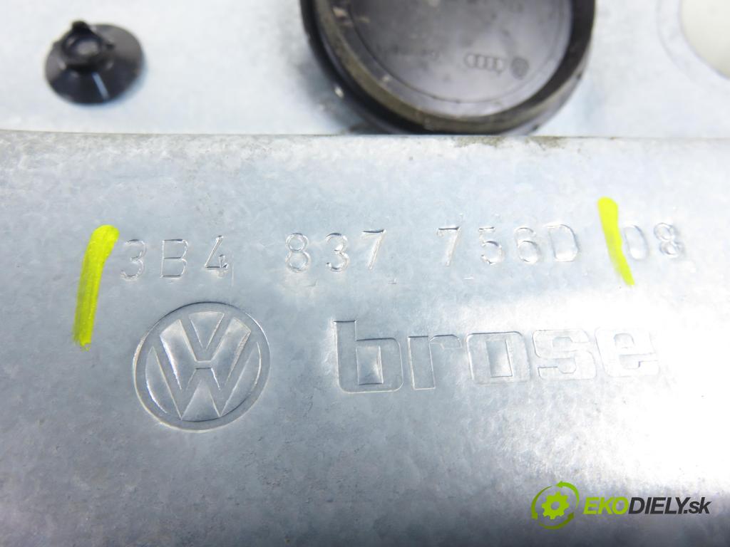 VW PASSAT B5 Variant (3B5) KOMBI 2000 85,00 1.9 TDI - ATJ 1896,00 Mechanizmus okien 3B4837752GJ ; 3B4837756D