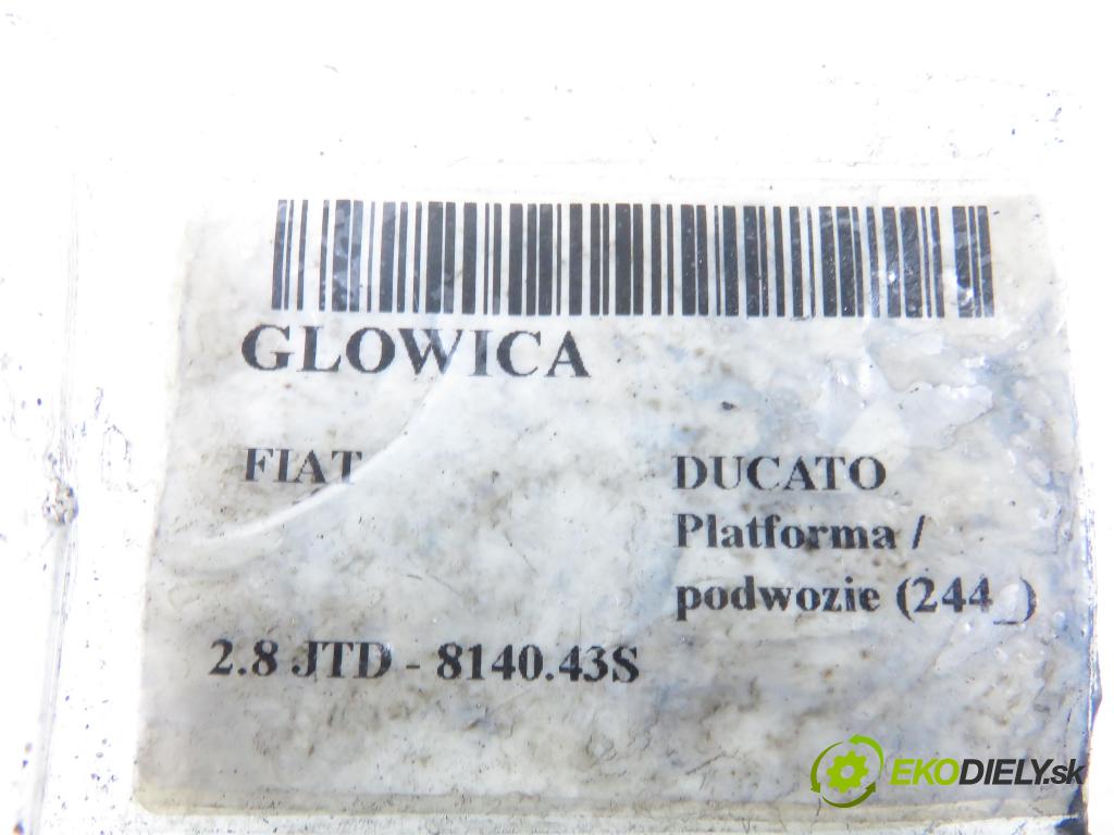 FIAT DUCATO Platforma / podwozie (244_) KABINA/PLATFORMA 2005 94,00 2.8 JTD 2798,00 hlava 7450510