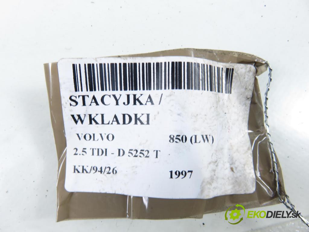 VOLVO 850 Kombi (LW) KOMBI 1997 103,00 2.5 TDI - D 5252 T 2461,00 spinačka / zámky 9140465 ; YMOS71730
