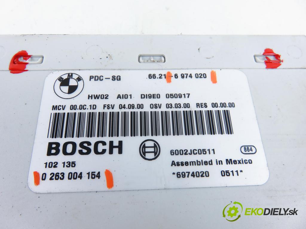 BMW 3 (E90) SEDAN 2005 95,00 318 i 129 - N46 B20 B 1995,00 MODUL 0263004154 ; 6974020