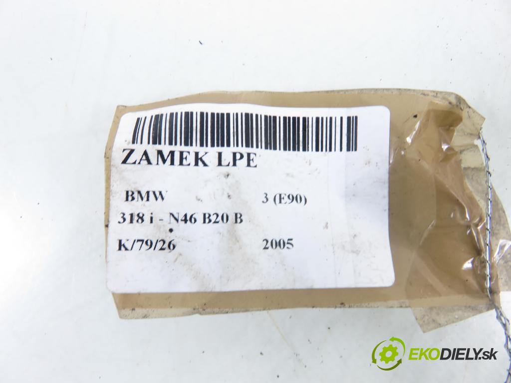 BMW 3 (E90) SEDAN 2005 95,00 318 i 129 - N46 B20 B 1995,00 zámok 7202143 ; 6954810