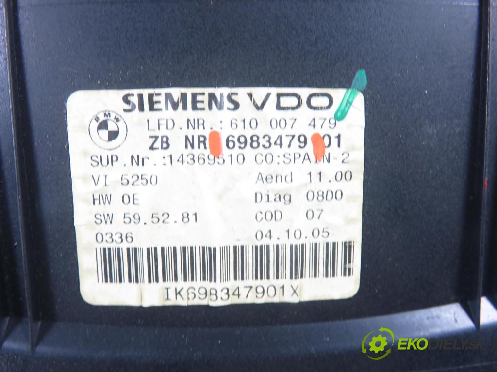 BMW 3 (E90) SEDAN 2005 95,00 318 i 129 - N46 B20 B 1995,00 Prístrojovka elektrický 6983479