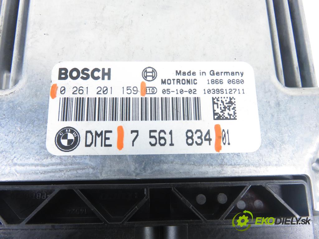 BMW 3 (E90) SEDAN 2005 95,00 318 i 129 - N46 B20 B 1995,00 Riadiaca jednotka Motor 0261201159 ; 7561834