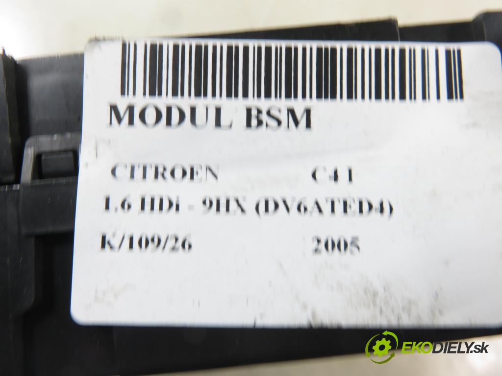 CITROEN C4 I (LC_) HB 2005 66,00 1.6 HDi - 9HX (DV6ATED4) 1560,00 MODUL BSI 9659285680