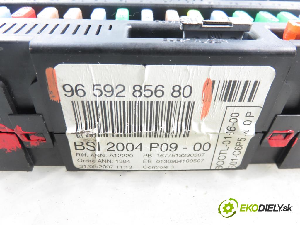CITROEN C4 I (LC_) HB 2005 66,00 1.6 HDi - 9HX (DV6ATED4) 1560,00 MODUL BSI 9659285680