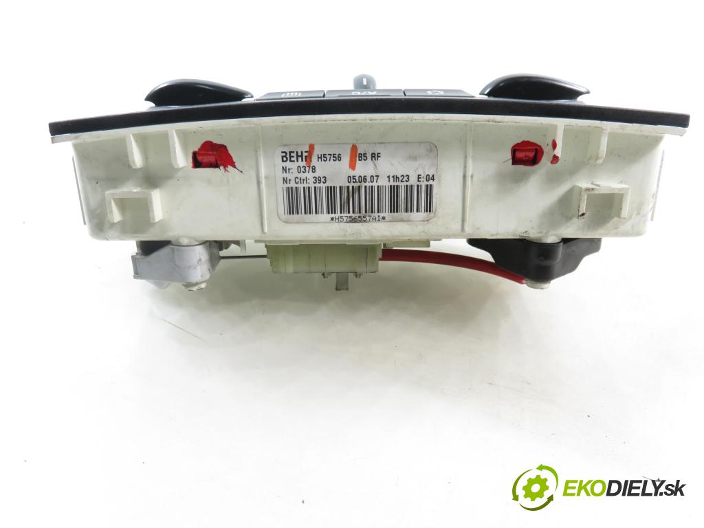 CITROEN C4 I (LC_) HB 2005 66,00 1.6 HDi - 9HX (DV6ATED4) 1560,00 Panel kúrenia KLIMATIZACE: H5756