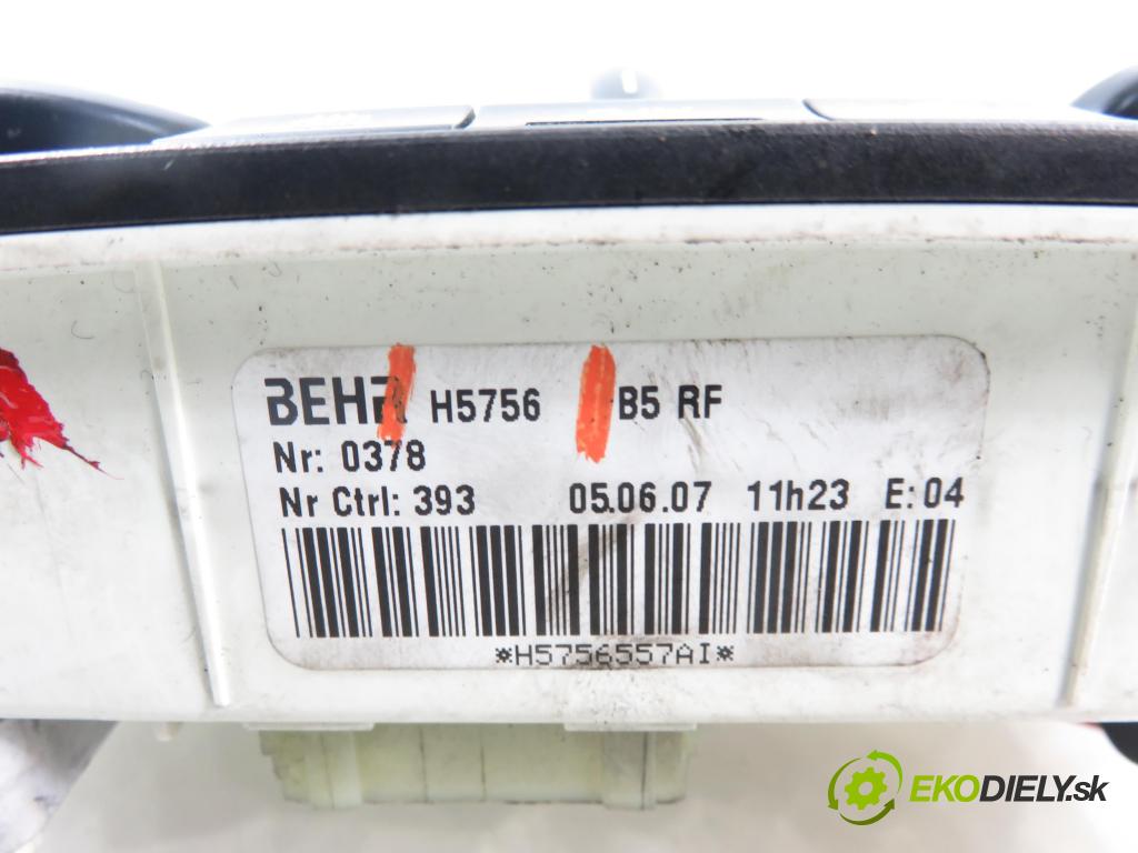 CITROEN C4 I (LC_) HB 2005 66,00 1.6 HDi - 9HX (DV6ATED4) 1560,00 Panel kúrenia KLIMATIZACE: H5756