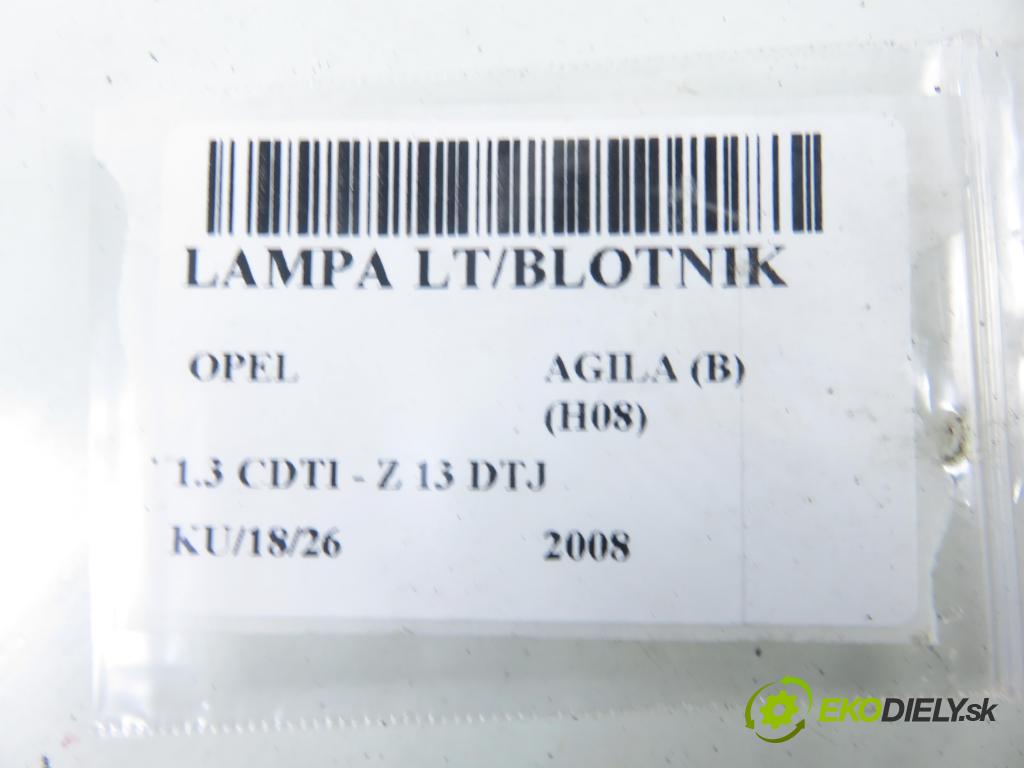 OPEL AGILA (B) (H08) HB 2008 55,00 1.3 CDTI - Z 13 DTJ 1248,00 Svetlo ľavé zadné 89071595