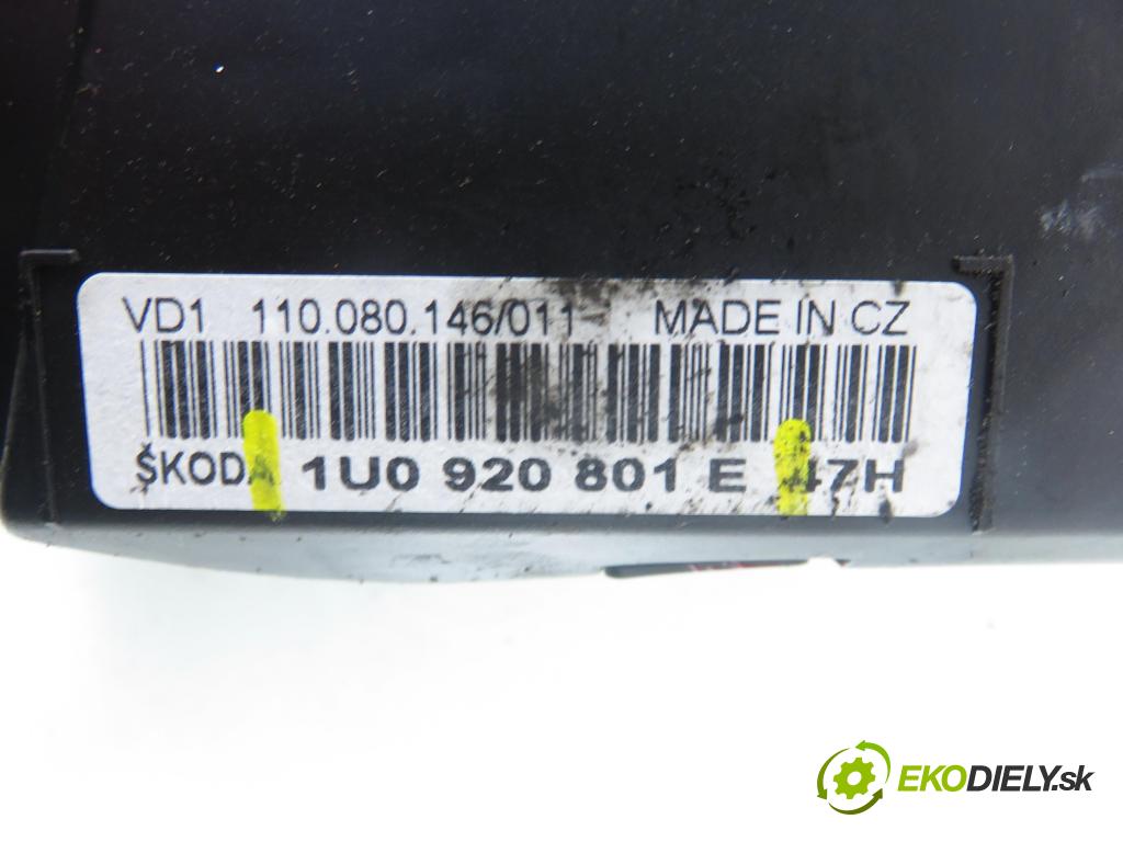 SKODA OCTAVIA I (1U2) LIFTBACK 2003 50,00 1.9 SDI - AGP 1896,00 Prístrojovka elektrický 1U0920801E