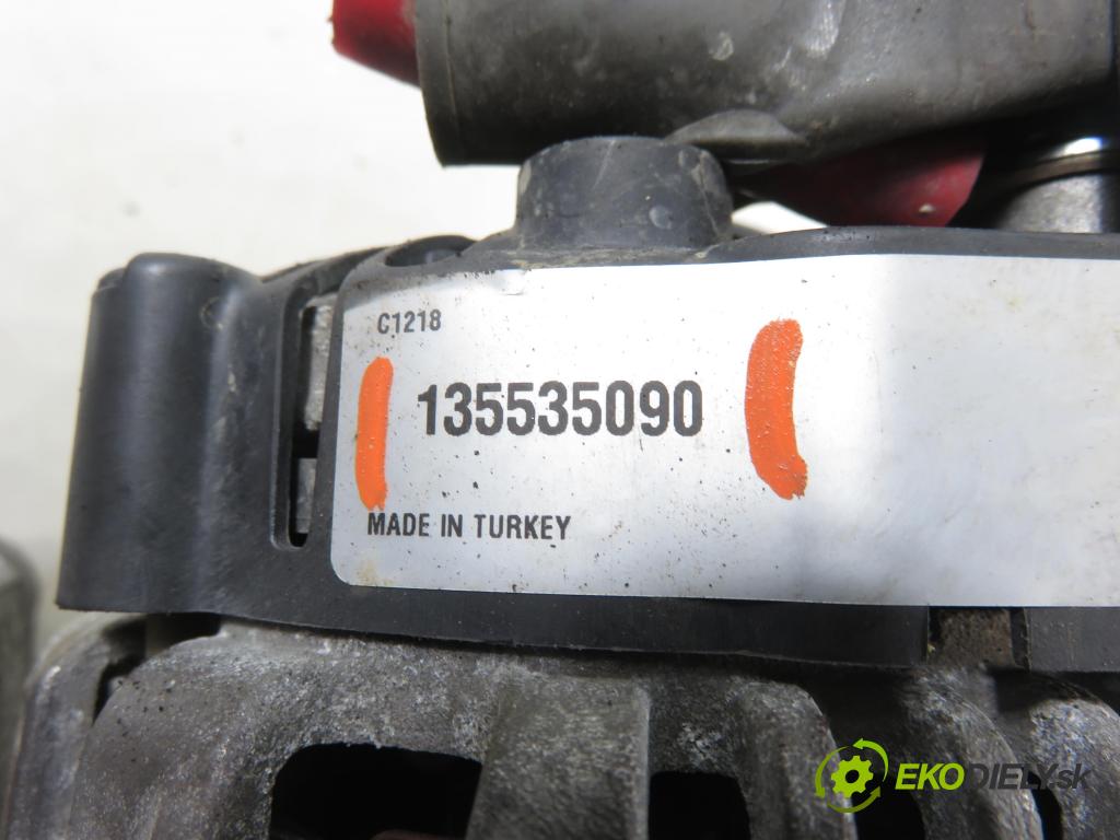 OPEL AGILA (B) (H08) HB 2009 55,00 1.3 CDTI - Z 13 DTJ 1248,00 Alternátor 135535090 (Alternátor)