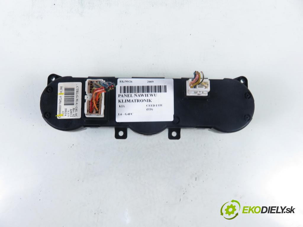 KIA CEE'D SW (ED) KOMBI 2009 90,00 1.6 122 - G4FC 1591,00 Panel kúrenia KLIMATRONIK 972501H000