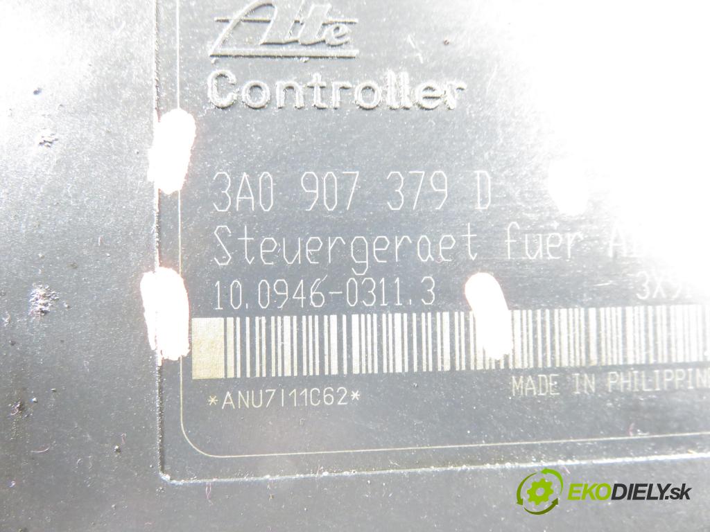 VW GOLF III Variant (1H5) KOMBI 1997 66,00 1.9 TDI - 1Z 1896,00 Pumpa ABS 3A0907379D ; 10094603113 (Pumpa ABS)