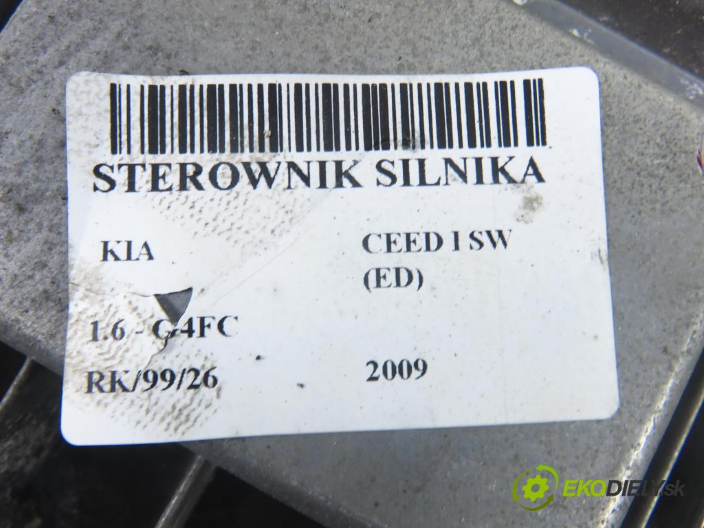 KIA CEE'D SW (ED) KOMBI 2009 90,00 1.6 122 - G4FC 1591,00 Riadiaca jednotka Motor 391102B520 ; 0261201202