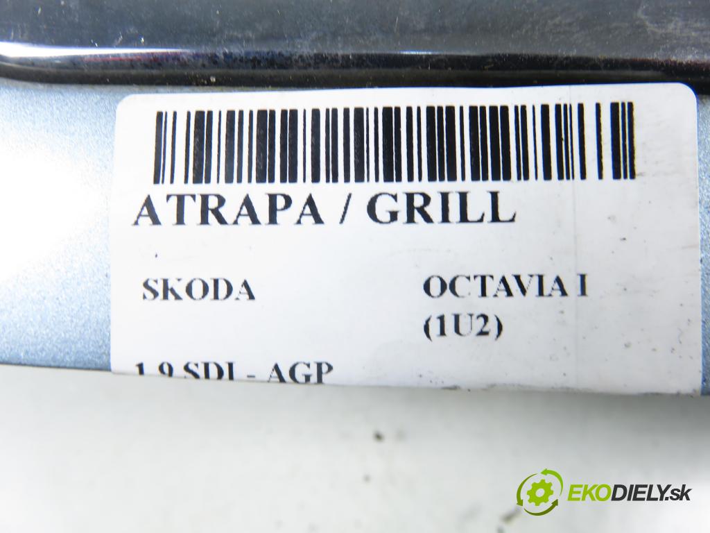 SKODA OCTAVIA I (1U2) LIFTBACK 2003 50,00 1.9 SDI - AGP 1896,00 Mriežka / maska 1U0853651E