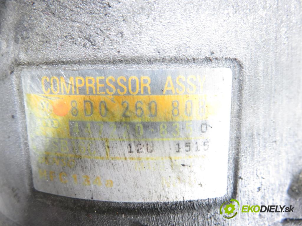 VW PASSAT B5 Variant (3B5) KOMBI 2000 85,00 1.9 TDI - ATJ 1896,00 KOMPRESOR: klimatizace 8D0260808 (Kompresor klimatizace)