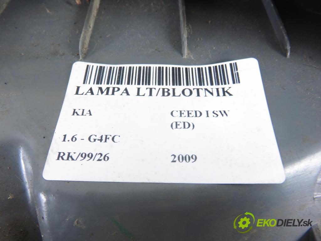 KIA CEE'D SW (ED) KOMBI 2009 90,00 1.6 122 - G4FC 1591,00 Svetlo ľavé zadné 