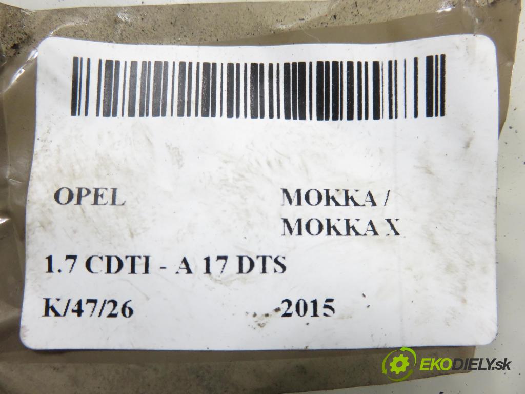OPEL MOKKA / MOKKA X CROSSOVER 2015 96,00 1.7 CDTI - A 17 DTS 1686,00 Snímač 0263013080 ; 13326235