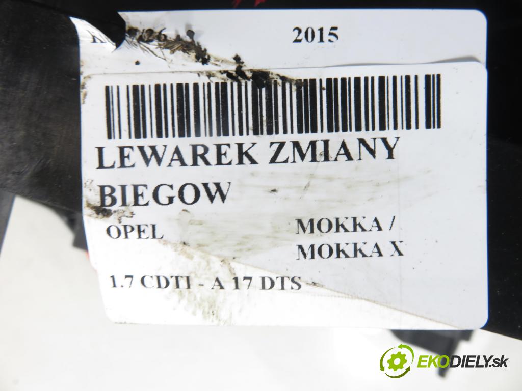OPEL MOKKA / MOKKA X CROSSOVER 2015 96,00 1.7 CDTI - A 17 DTS 1686,00 ZVEDÁK: 95371596