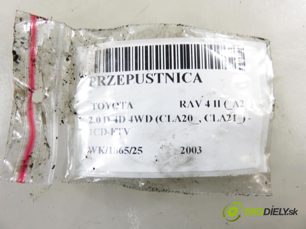 TOYOTA RAV 4 II (_A2_) SUV 2003 85,00 2.0 D-4D 4WD 116 - 1CD-FTV 1995,00 Škrtiaca klapka 270302J31 (Škrtiaca klapka)