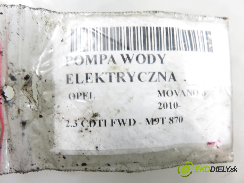 OPEL MOVANO B Platforma / podwozie (X62) FURGON 2014 81,00 2.3 CDTI FWD - M9T 870 2299,00 vody 922371418R (Ohřívání, ventilace)