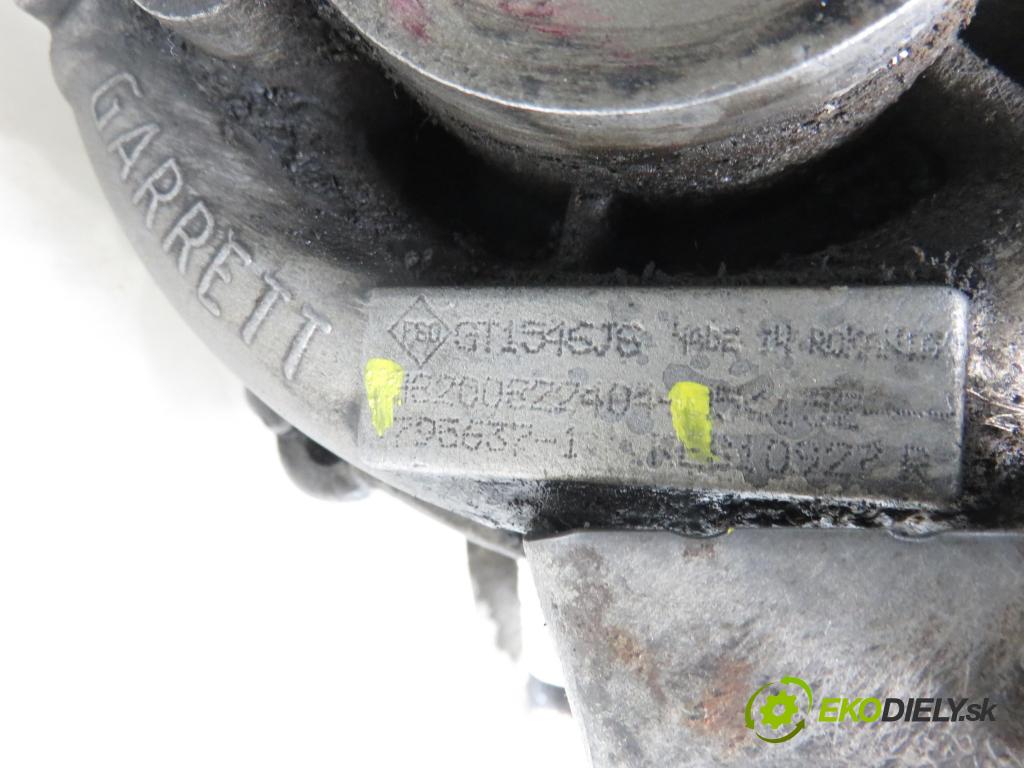 OPEL MOVANO B Platforma / podwozie (X62) FURGON 2014 81,00 2.3 CDTI FWD - M9T 870 2299,00 Turbodúchadlo 8200822404 (Turbodúchadlo (kompletné))