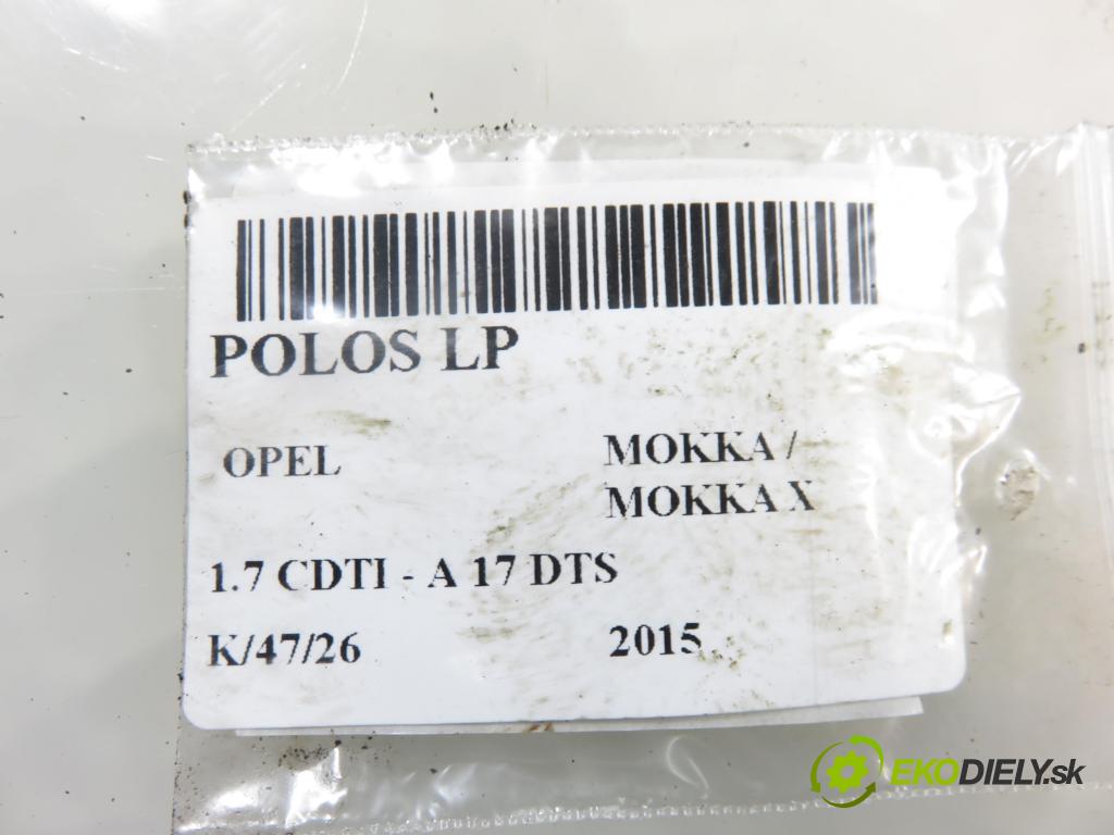 OPEL MOKKA / MOKKA X CROSSOVER 2015 96,00 1.7 CDTI - A 17 DTS 1686,00 Poloos LP 