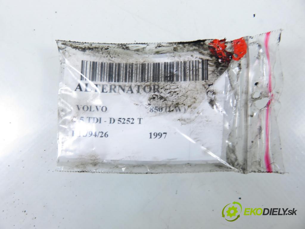 VOLVO 850 Kombi (LW) KOMBI 1997 103,00 2.5 TDI - D 5252 T 2461,00 Alternátor 9442905 ; 0123515028 (Alternátor)