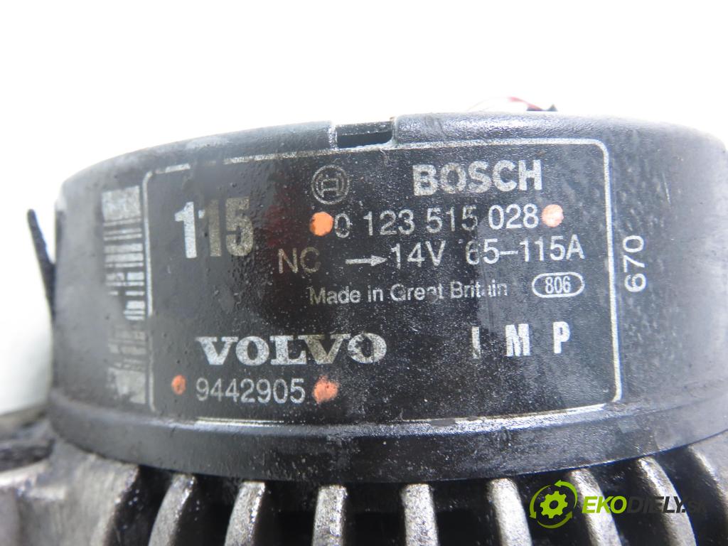VOLVO 850 Kombi (LW) KOMBI 1997 103,00 2.5 TDI - D 5252 T 2461,00 Alternátor 9442905 ; 0123515028 (Alternátor)