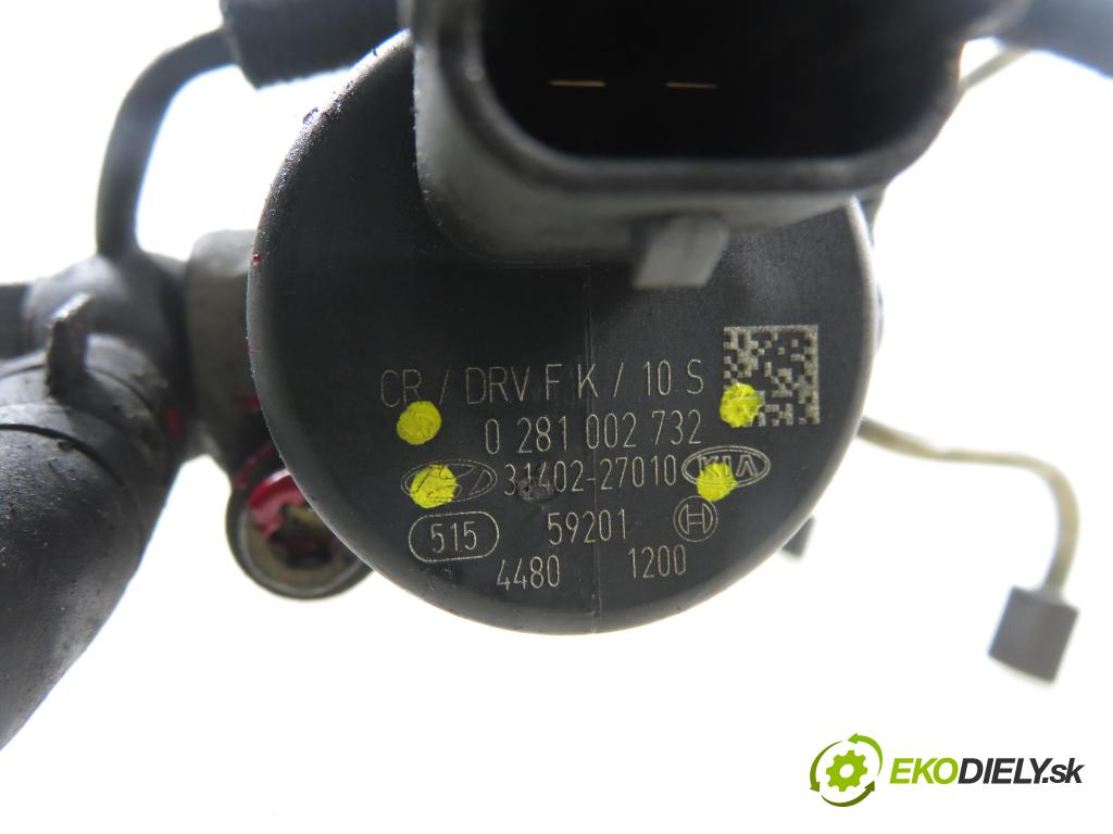 HYUNDAI TRAJET (FO) MINIVAN 2006 83,00 2.0 CRDi 113 1991,00 Lišta vstrekovacia 0281002732 ; 0445214075 ; 3140027001 (Vstrekovacia lišta)