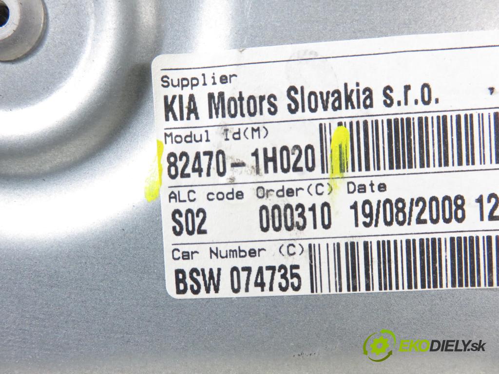 KIA CEE'D SW (ED) KOMBI 2009 90,00 1.6 122 - G4FC 1591,00 Mechanizmus okien 824701H020 ; 440850C ; 402055D