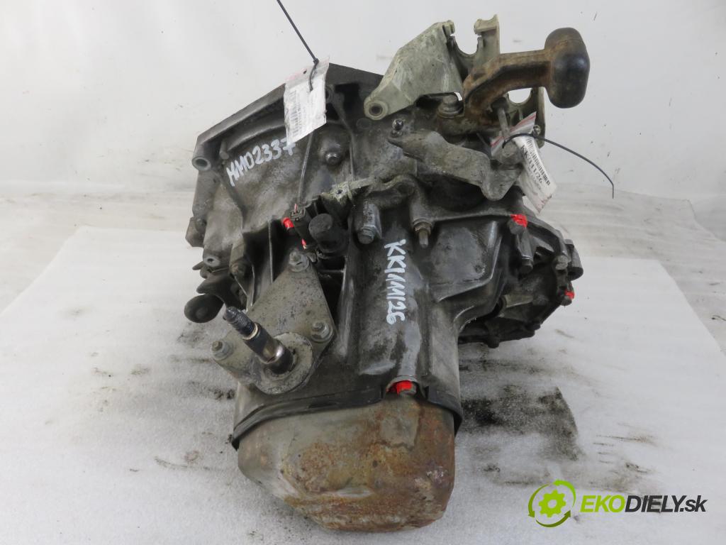 PEUGEOT 307 (3A/C) HB 2003 80,00 1.6 16V - NFU (TU5JP4) 1587,00 Prevodovka MANUALNA 20CN20