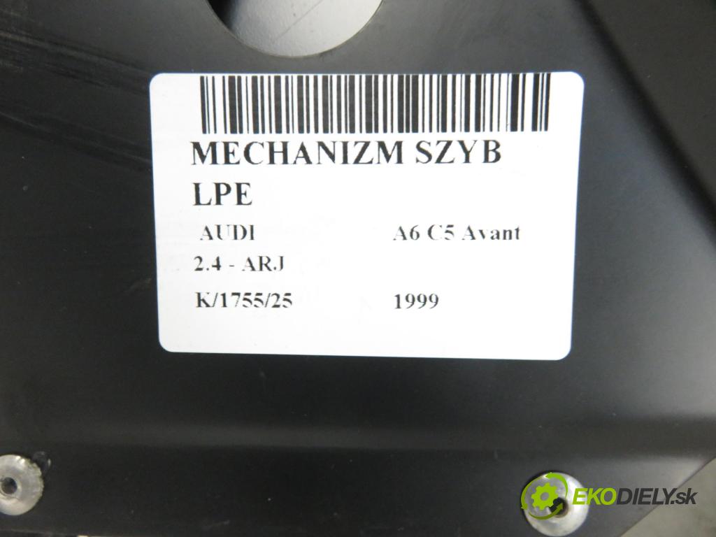 AUDI A6 Avant (4B5, C5) KOMBI 1999 121,00 2.4 - ARJ 2393,00 Mechanizmus okien 4B0837753A